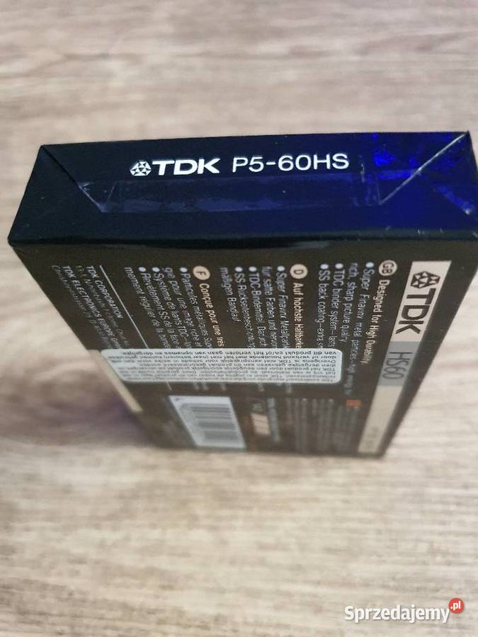 Kaseta do kamery video HS60 Nowa Sól sprzedam