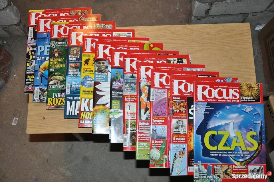 Magazyn Focus roczniki 1995 do 2006 Rok wydania 1995