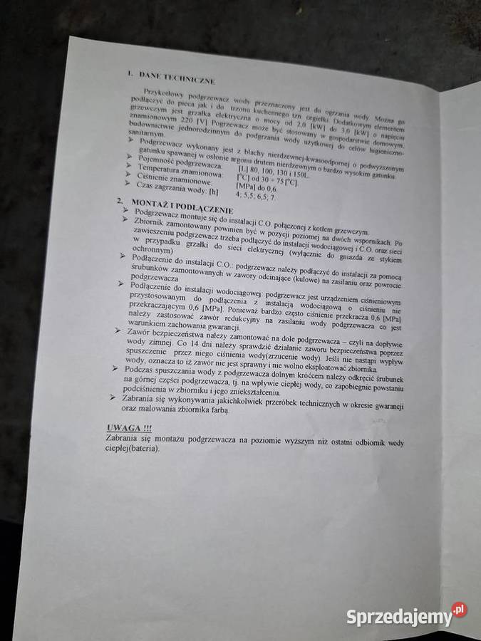 Zbiornik nierdzewny 130 L NOWY POLSKI Bieruń