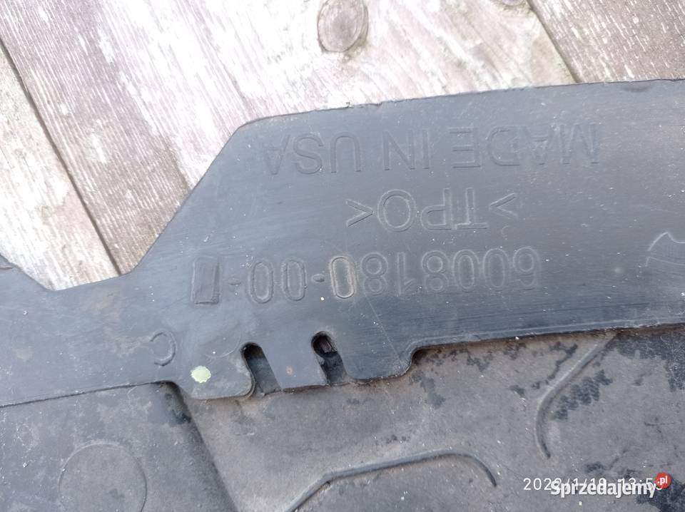 TESLA S PŁYTA OSŁONA POD ZDERZAK TYŁ 600818000BB