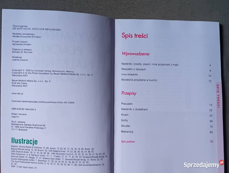 Wyśmienite placki naleśniki gofry Pr zbiorowa Koźminek