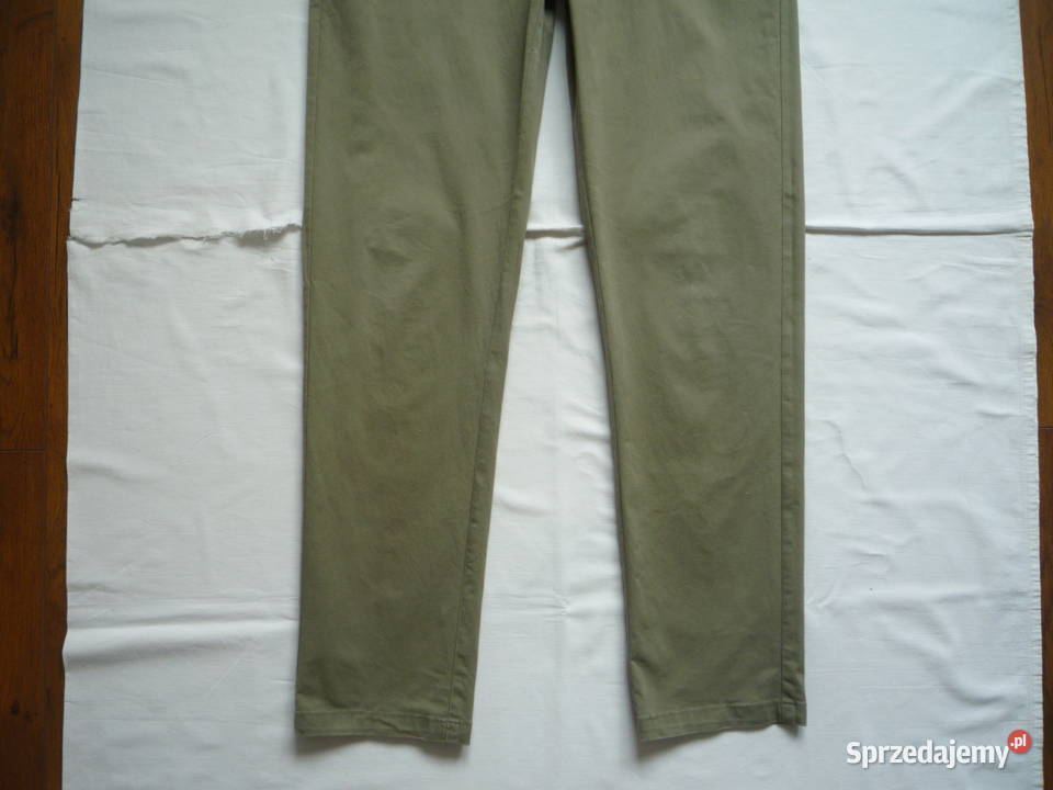 Reserved 38M Spodnie chino chinosy zielone khaki Długie zachodniopomorskie Szczecin
