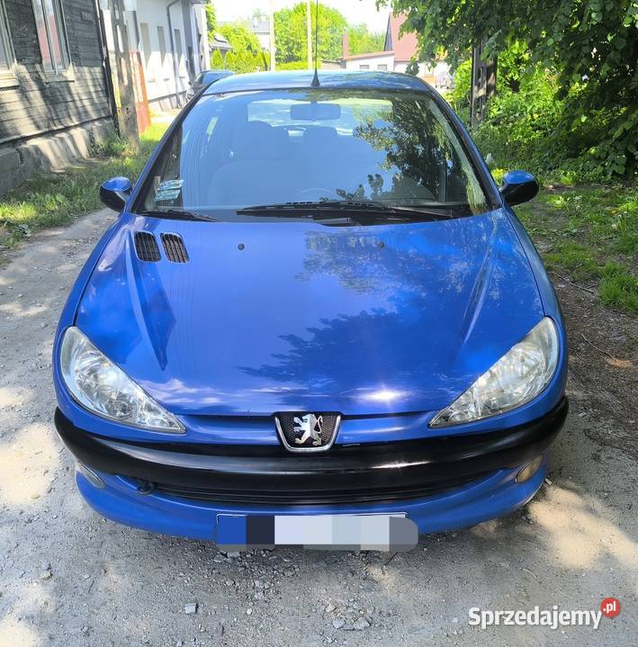 Peugeot 206 LPG niski przebieg długie opłaty Zgierz