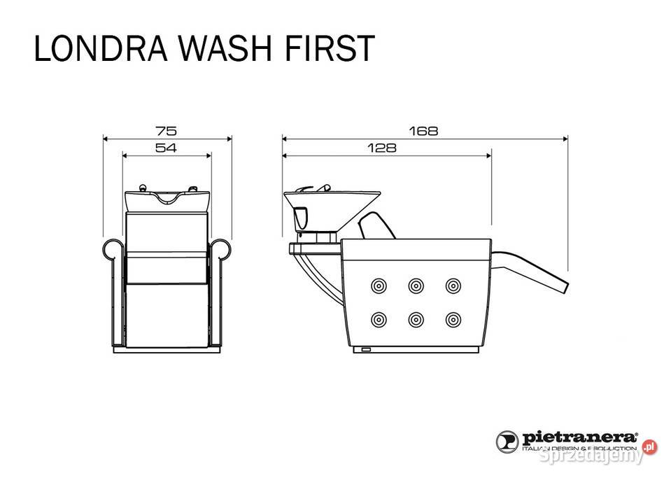 ZESTAW Myjnia fryzjerska fotel fryzjerski Warszawa
