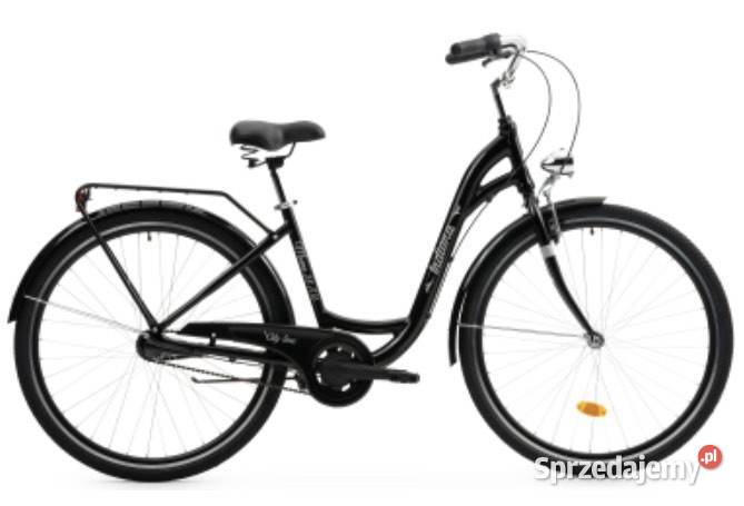 Rower damski Indiana 28 czarny Stary Brus
