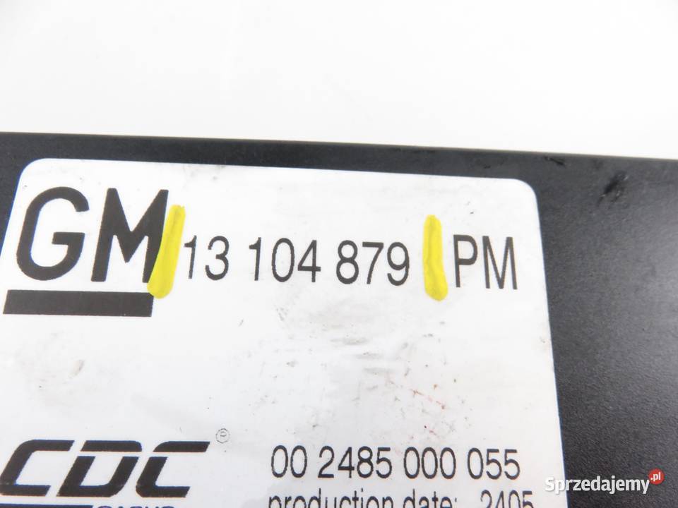 MODUŁ OPEL ASTRA III H 20 13104879
