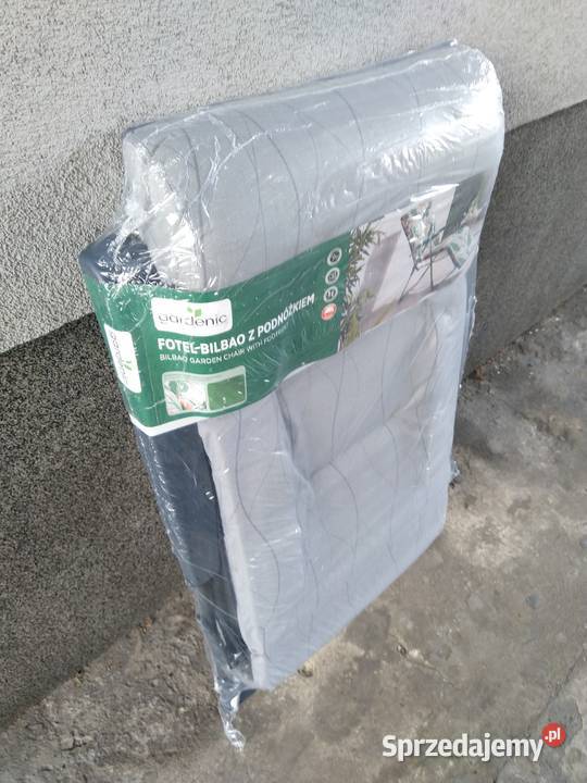 NAJTANIEJ Fotel Ogrodowy z Podnóżkiem Składany z Zabrze