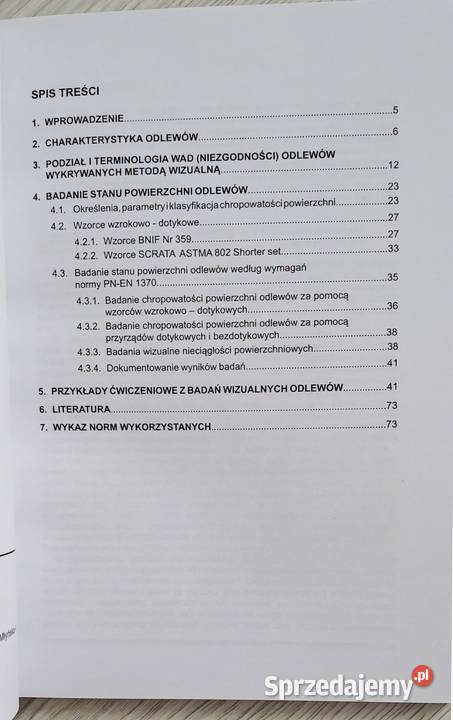 Badania wizualne odlewów