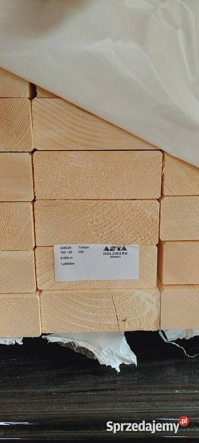 Kantówka 6x16 KVH C24 krokiew sucha Wieliczka