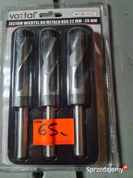 Zestaw Wierteł Hss 2 Elementy 222425 mm Vorfal wielkopolskie