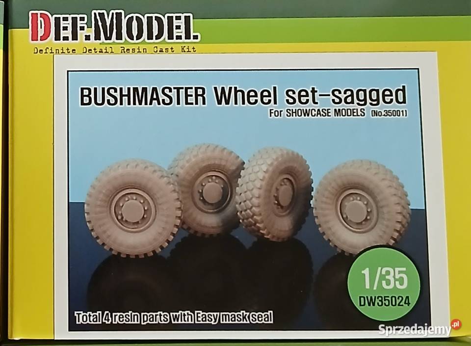DEF Model DW30022 BUSHMASTER Wheel setsagged