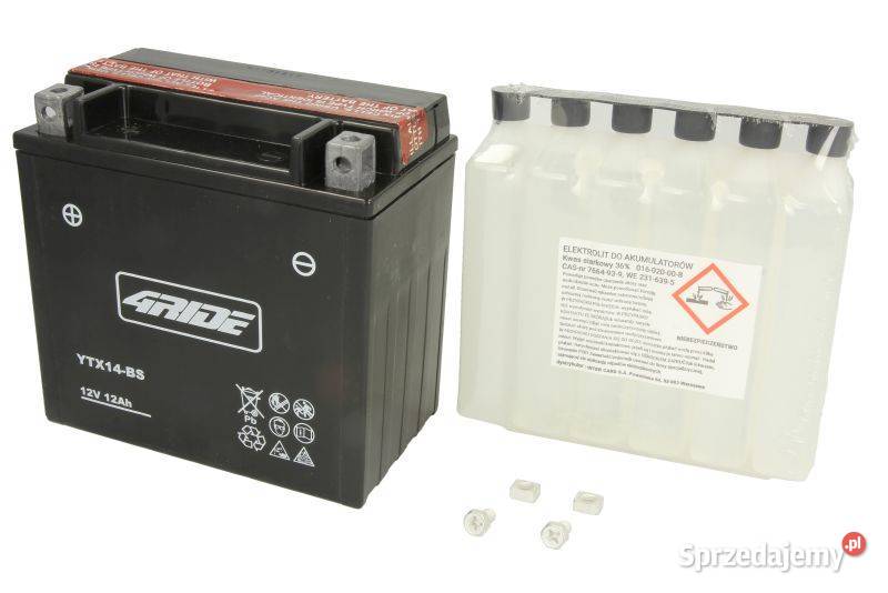 Akumulator motocyklowy 4 RIDE YTX14BS 12V 126Ah Wrocław