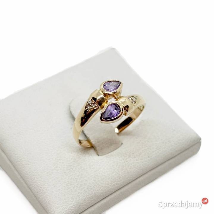 Złoty Pierścionek Próby 585 260g Rozmiar 18 Elbląg