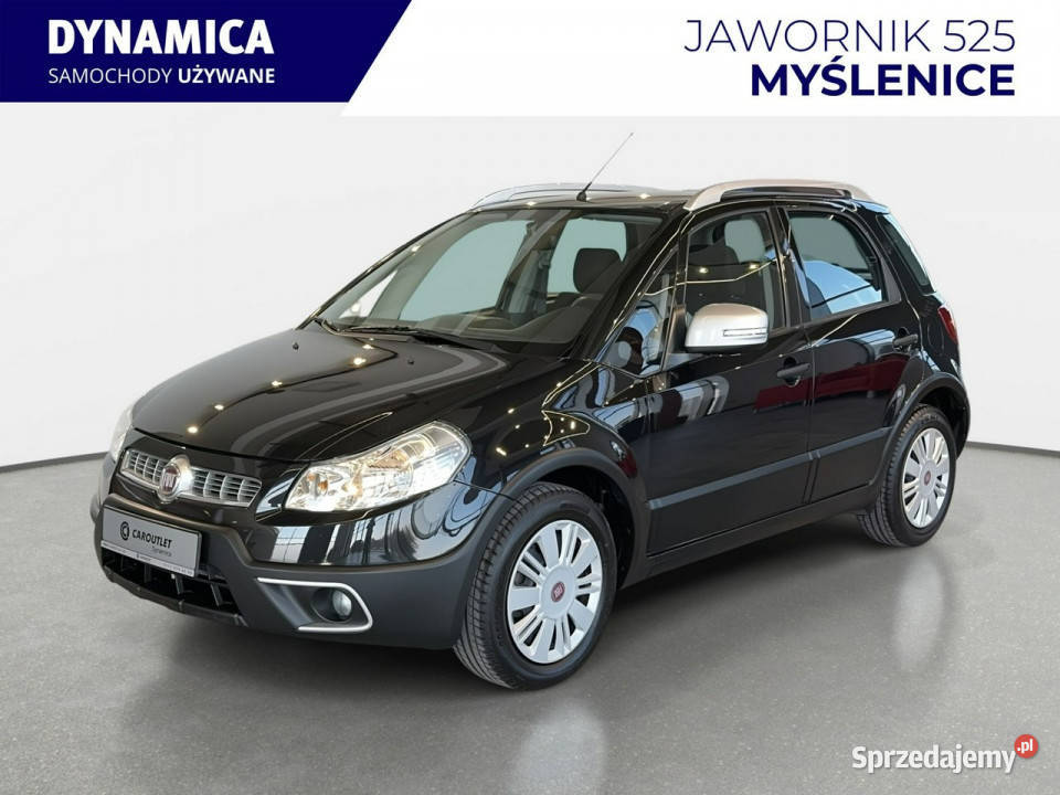 Fiat Sedici 16 120 M5 2012 r Salon I właściciel czarny Sedici Myślenice sprzedam