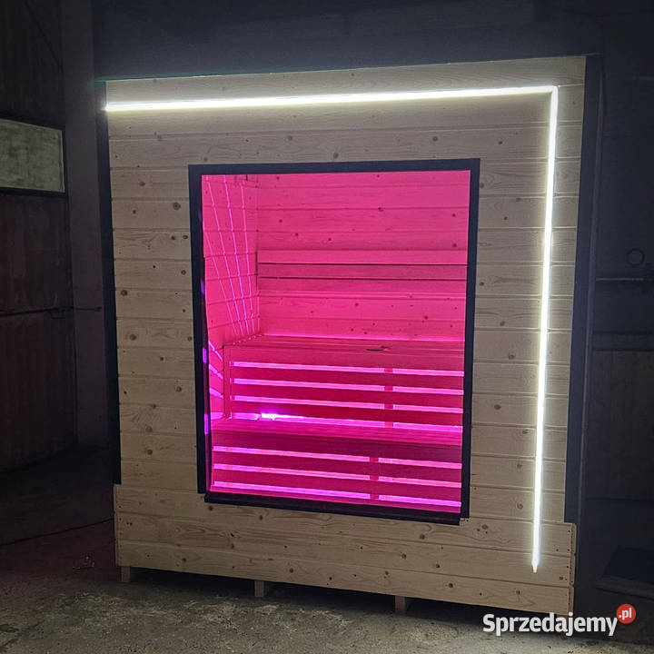 SAUNA OGRODOWA CUBE LUX