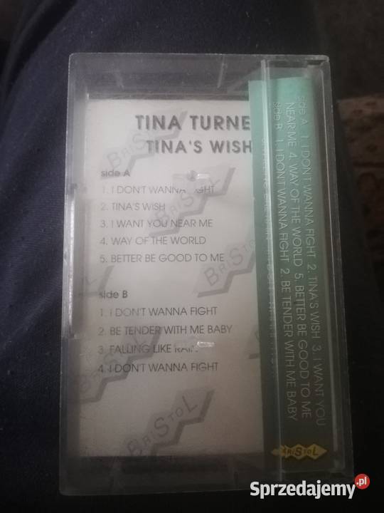 Kaseta magnetofonowa muzyka Tina Turner Tina s kaseta Łódź