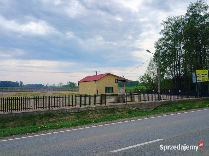 Wynajmę placdziałkę z budynkiem handlowym Karniewo