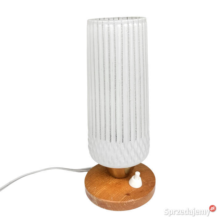 Lampka nocna VEB Leuchtenbau Eppendorf Niemcy Lampy stołowe i nocne Lampy Warszawa