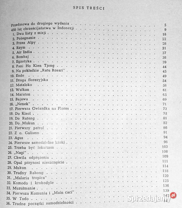 Wędrówki Flores Ks Stanisław Ograbek Rok wydania 1977 Pozostałe Chełm sprzedam