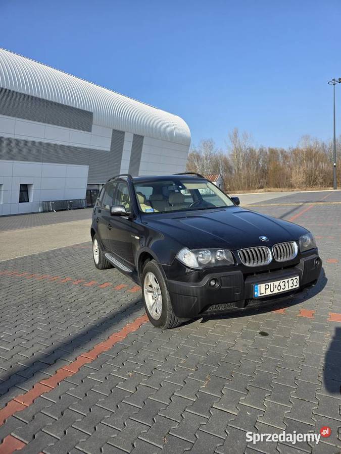BMW X3 20D Xdrive 100 oryginalny lakier Rok produkcji 2005 Puławy sprzedam