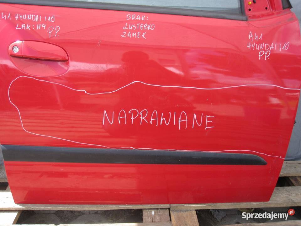 HYUNDAI I10 I 10r drzwi prawe przód osobowe sprzedam