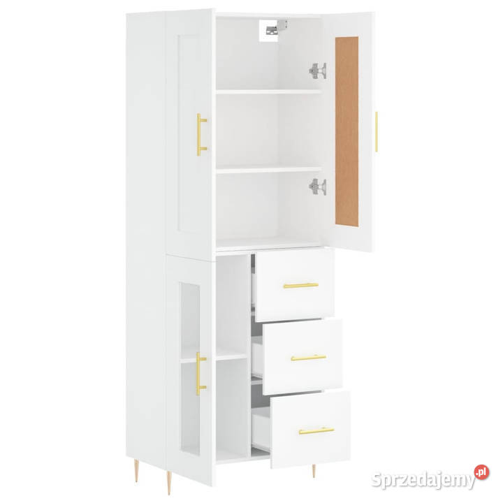 Witrynka biała 695x34x180 materiał Warszawa sprzedam