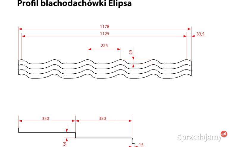 Blachodchówka modułowa II gatunek Panorama Pokrycia dachowe wielkopolskie Leszno sprzedam
