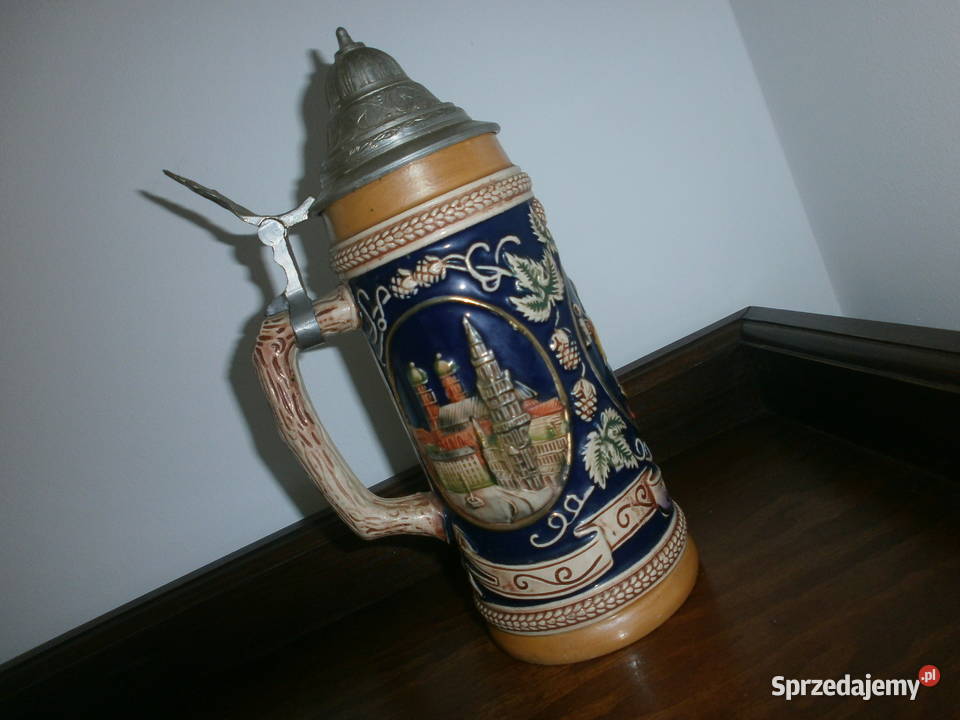 STARY PIĘKNY KUFEL Z POKRYWĄ Kolekcje Zielona Góra