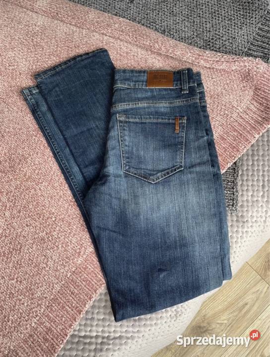 Spodnie denim Jeansy Big Star FITslim LEGtapered Ząbki