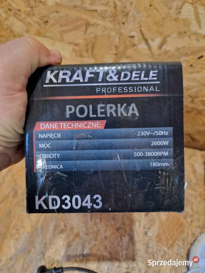 Polerka Elektryczna KraftDele 2600W KD3043 180mm Głogowa