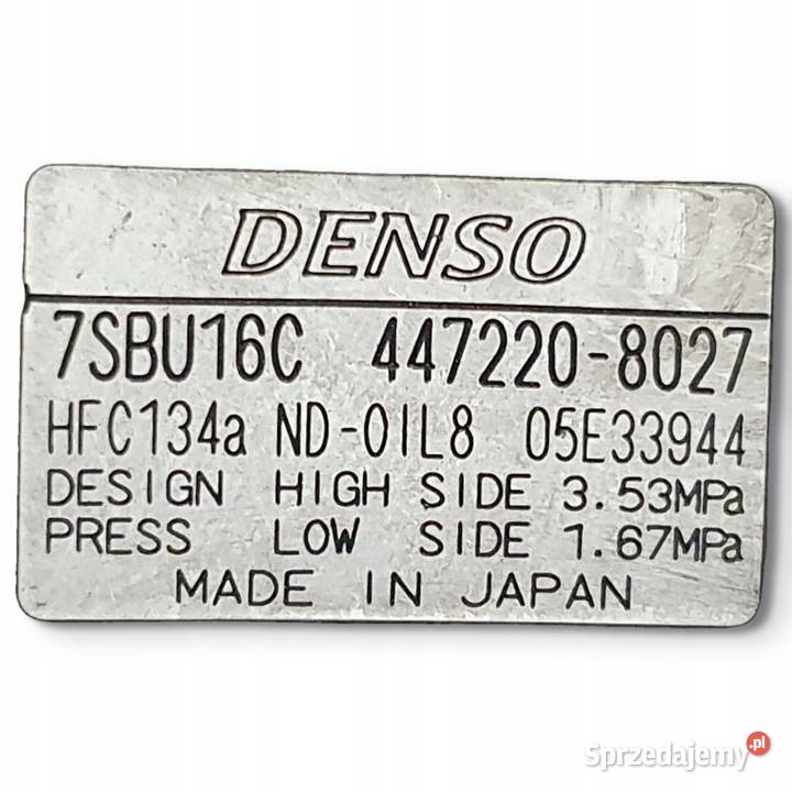 SPRĘŻARKA KLIMATYZACJI BMW E39 E46 22 25 30 i Chełm