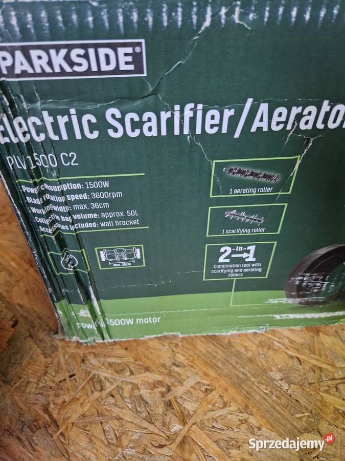 Wertykulator Parkside 36 1500 W 2w1 areator wielkopolskie sprzedam