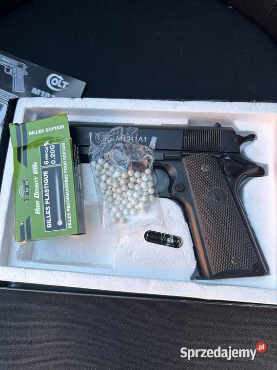 Replika ASG Colt M1911 A1 Cybergun 6 mm kulki mazowieckie Pruszków
