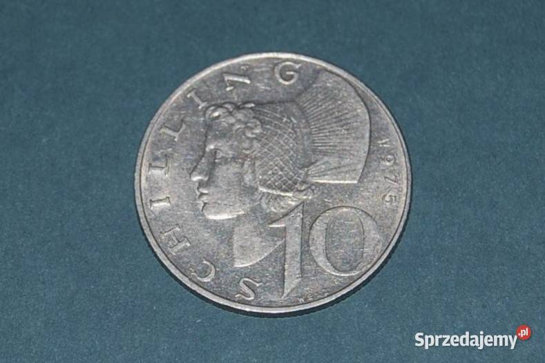 10 Schilling 1975r Moneta Starocia Warszawa