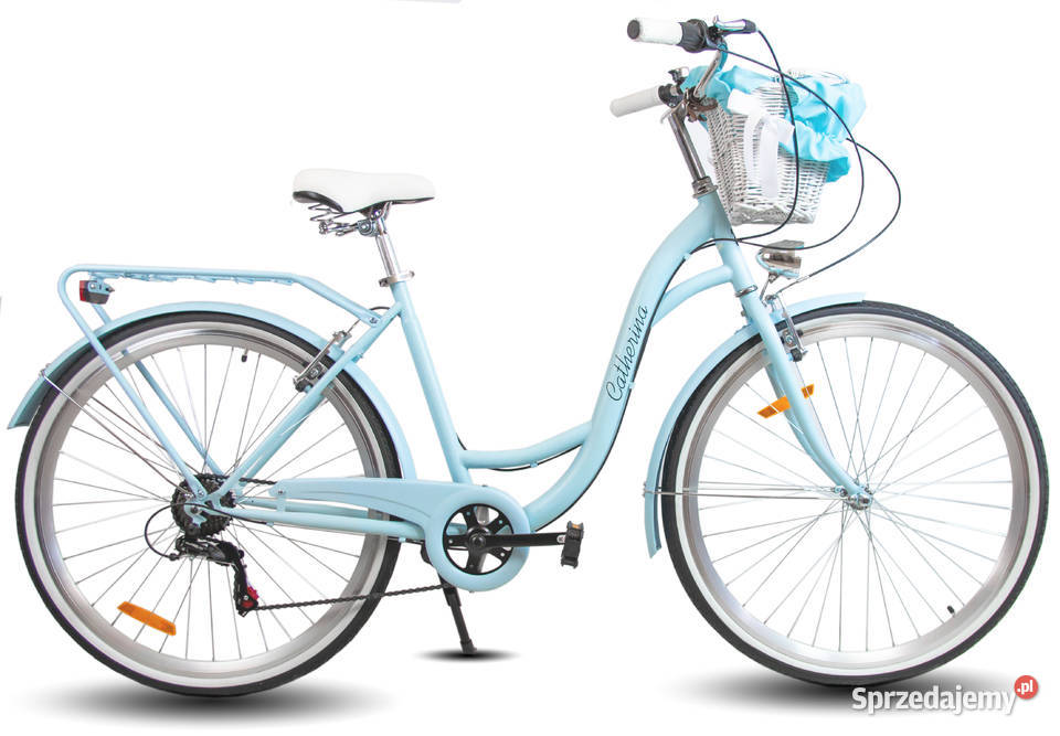 ROWER DAMSKI BŁĘKITNY MIEJSKI 28 SHIMANO LEKKA małopolskie Skawina