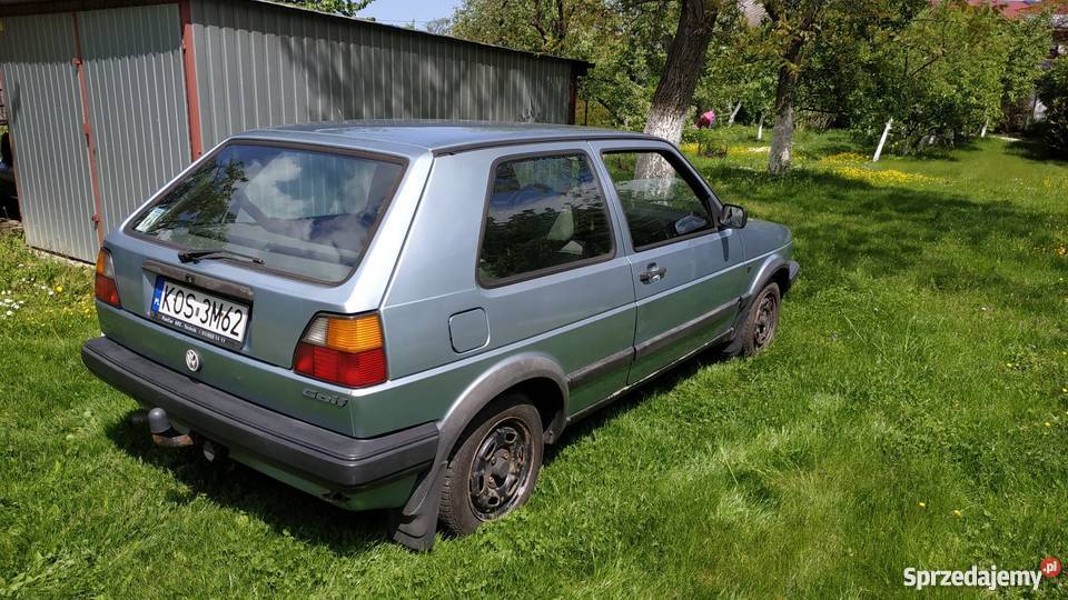 Golf II 16D Wspomaganie opłacony sprawny do