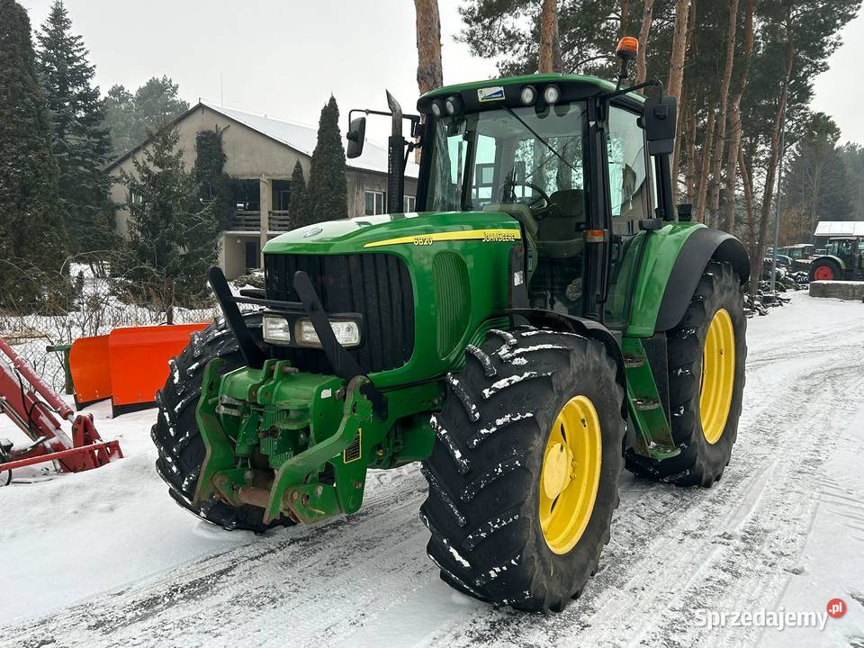 ohn Deere 6820 TUZ WOM JD 6610 Ares 640 Renault Laskowiec sprzedam