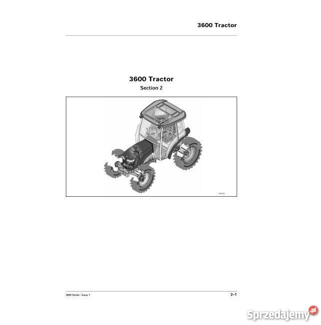 Massey Ferguson 3615 instrukcja naprawy Kielce sprzedam