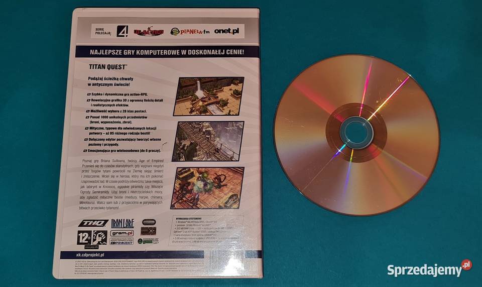Titan Quest Gra na PC Retro 2006r Warszawa sprzedam