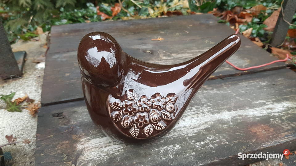 Ceramiczny duży gołąb Myszków