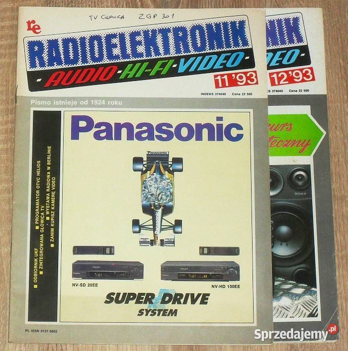Radioelektronik Audio HiFi Video 93 94 95 96 97 Czasopisma Gliwice