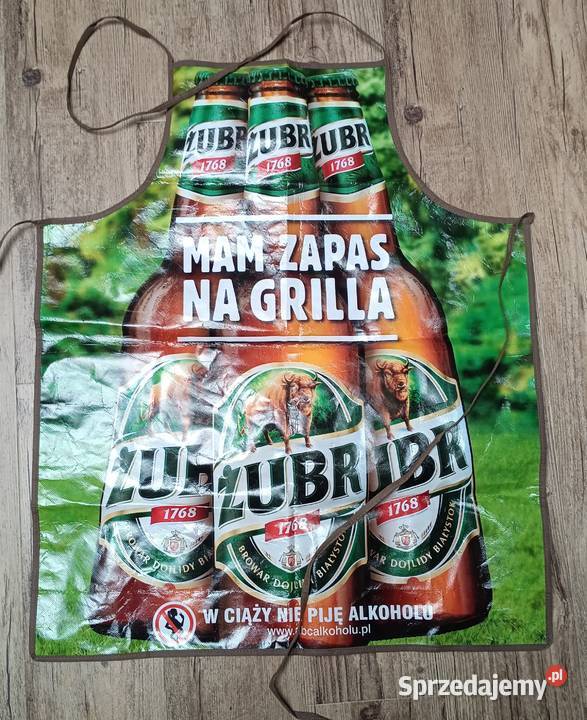 Fartuch kuchenny mam zapas na grilla żubr