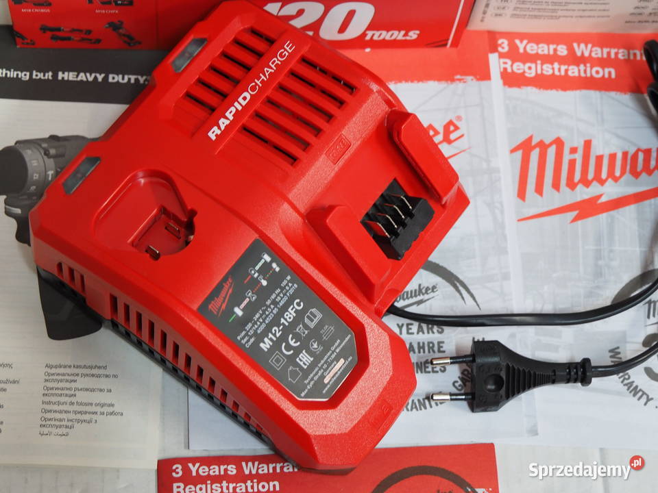 MILWAUKEE M1218FC ladowarka zasilacz bateria 12v mazowieckie Baszkówka
