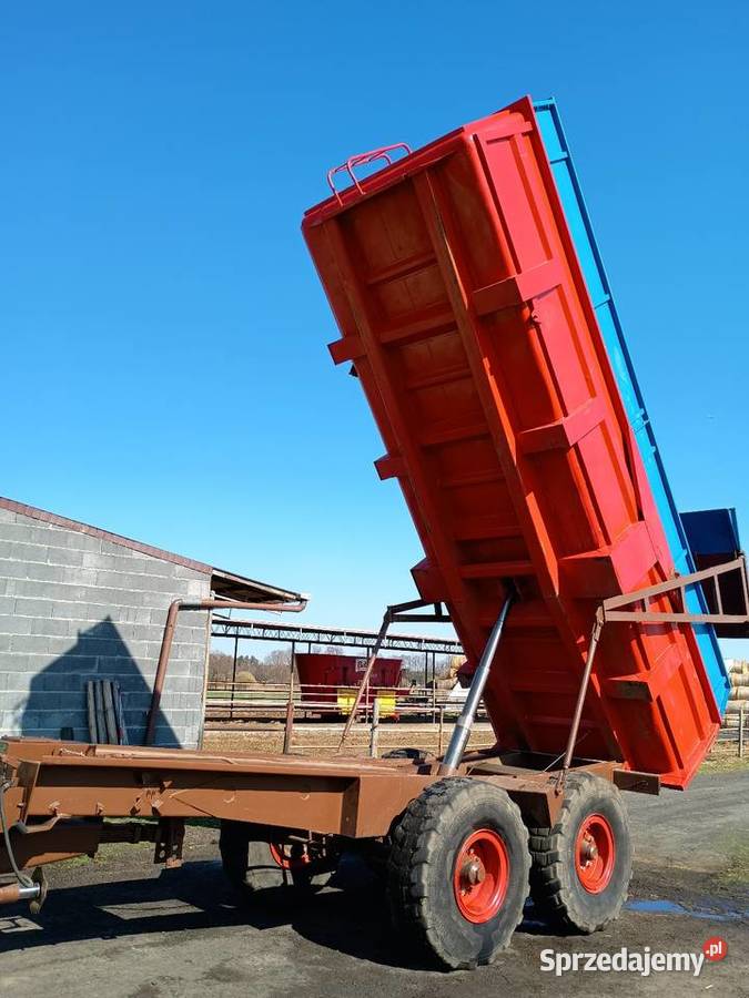 Przyczepa tandem 14 ton le boulch nie hl IFA wielkopolskie Danowiec