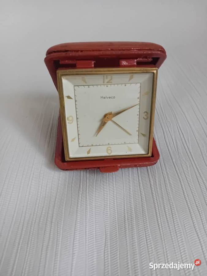 HELVECO Szwajcarski budzik podróżny Giżycko