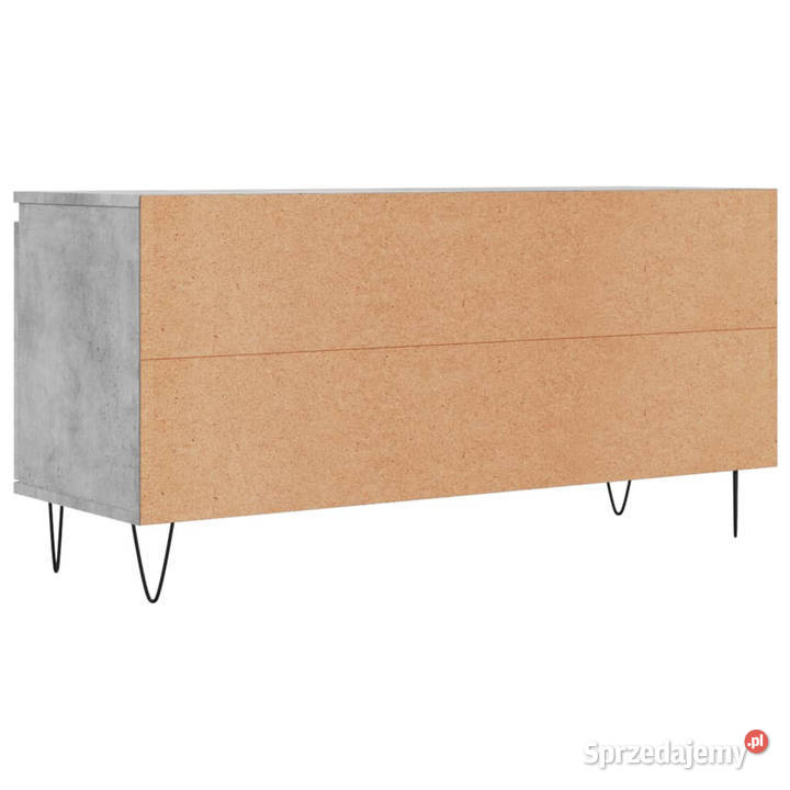 Szafka pod TV szarość betonu 104x35x50 WM827016 RTV Warszawa