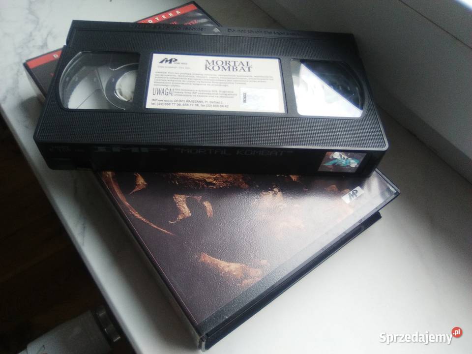 Mortal kombat kaseta VHS Poznań