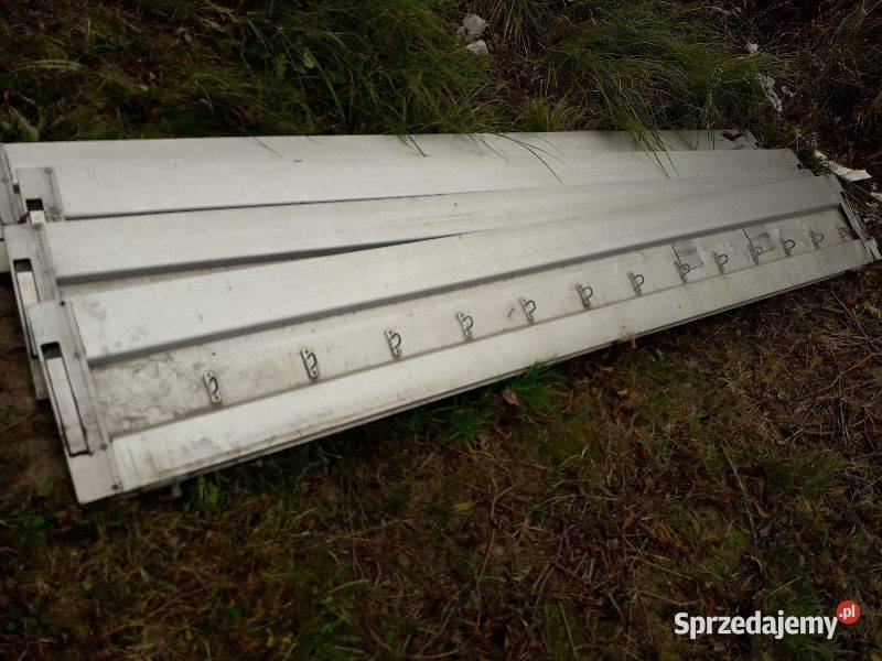 burty aluminiowe 4 sztuki używane dostawcze Pozostałe Dębica