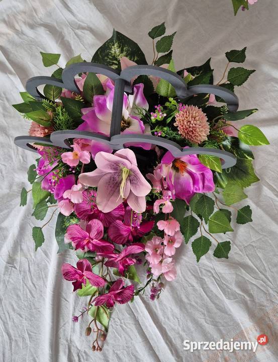 Dekoracja nagrobna stroik kompozycja na cmentarz Pleszew sprzedam