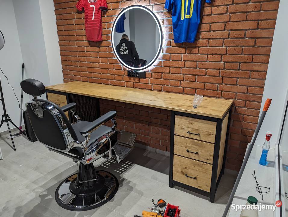 Konsola fryzjerskabarberska stanowisko na wymiar Oleśnica
